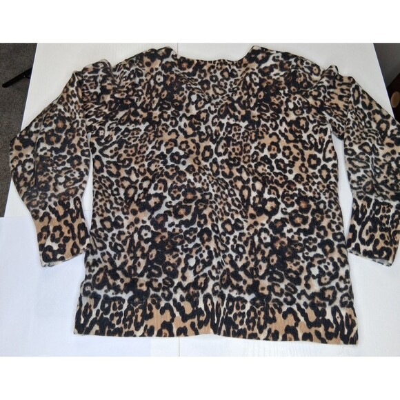 Talbots Sweater Kid's Animal Print Knit Size - See Description Comments - Picture 5 of 9